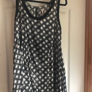 Black and White Free People Tunic